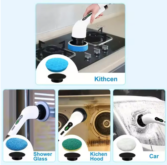 Electric 9 in 1 Cleaning Brush