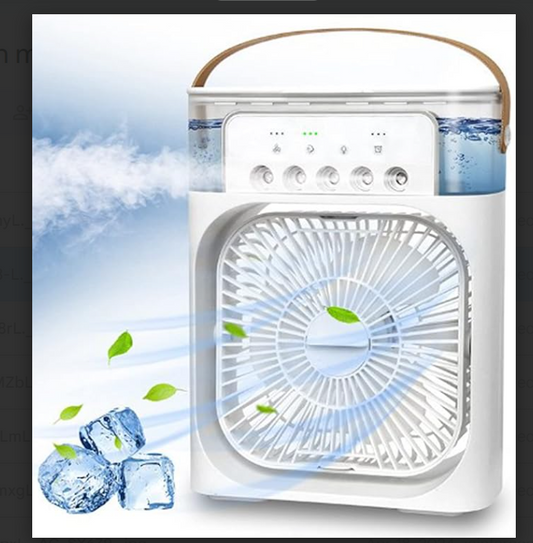 Cooling Fan With Ice